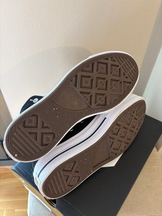 Converse All Star Plataforma Alta Negra
