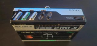 Sony Walkman WM-F15 Radio Cassette Player