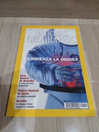 REVISTA NATIONAL GEOGRAPHIC ESPAÑA AÑO 2001