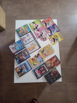 Lote DVDs Películas Animadas y Familia