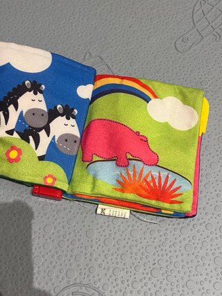 Set de libros de tela para bebes (ingles)