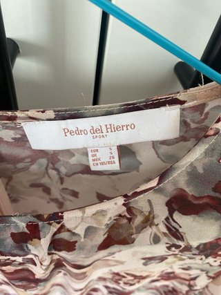 Vestido Pedro del Hierro floral talla M