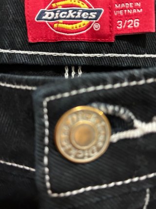 Pantalón Dickies Negro Talle Alto