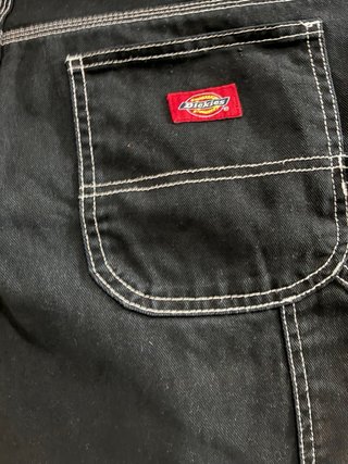 Pantalón Dickies Negro Talle Alto