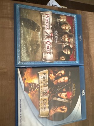 Pack 2 Blu-ray Piratas del Caribe