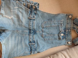 Peto vaquero corto mujer
