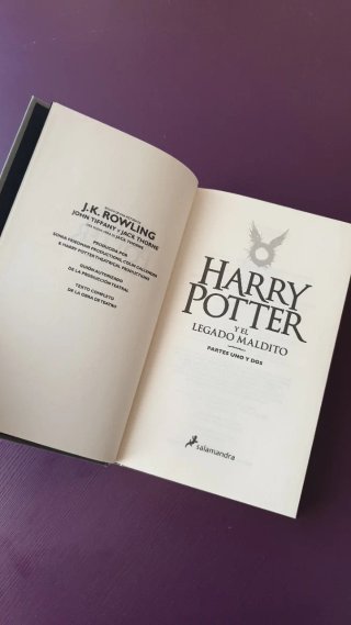 Harry Potter y el legado maldito Partes uno y dos