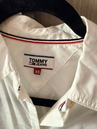 Camicia Tommy Jeans bianca donna XS