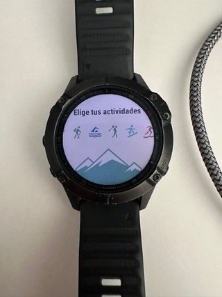 Smartwatch Garmin Fenix 6 Pro Negro