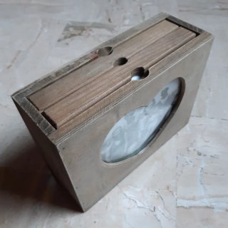 Cofanetto Porta Foto in Legno Stile Shabby Chic