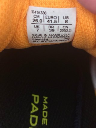 Zapatillas Asics Gel Game 9 Padel Naranja