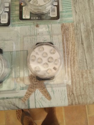 Lámparas LED Sumergibles Stock Lider (4uds)