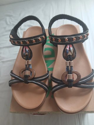 Sandalias Verano Mujer Estilo Bohemio