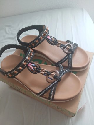 Sandalias Verano Mujer Estilo Bohemio