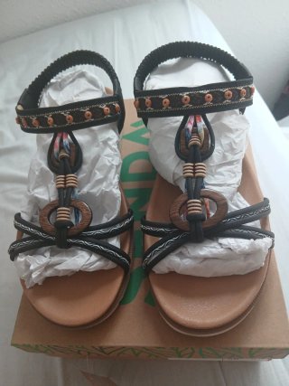 Sandalias Verano Mujer Estilo Bohemio