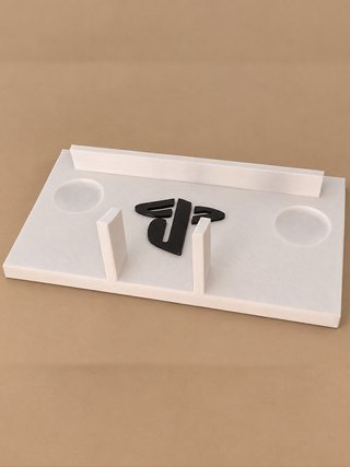 Expositor mando PS5 DualSense soporte 3D PLA
