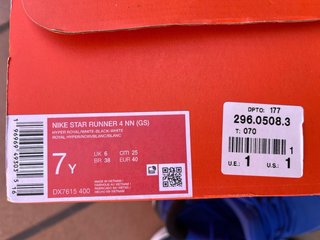 Zapatillas Nike Azul Talla 40