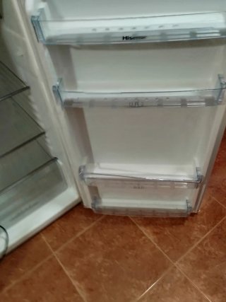 Nevera Hisense blanca