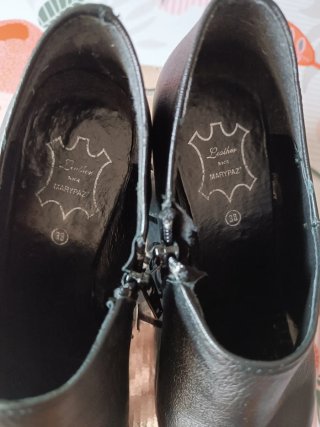 Botines negros Marypaz piel
