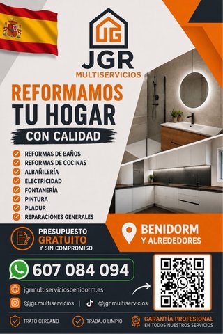 Reformas integrales y manitas de hogar