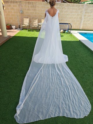 Vestido de Novia Blanco talla 42 marca desconocida