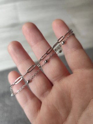 Pulseira com pingente de dragão prateado