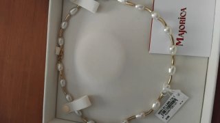 Collar Majorica Perlas y Oro Nuevo