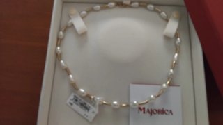 Collar Majorica Perlas y Oro Nuevo
