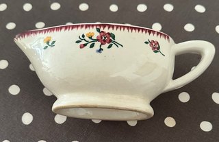 Vajilla porcelana francesa  Sarreguemines S.XIX