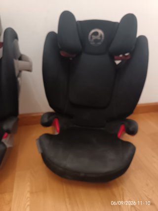 Silla Cybex S-Fix Grupo 2-3 Negra