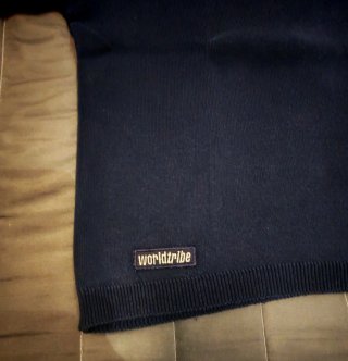 Maglione Worldtribe Blu/Bianco