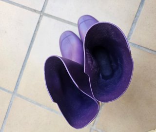 Botas de agua  para niña