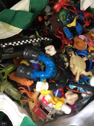 3 Bolsas Juguetes y Figuras