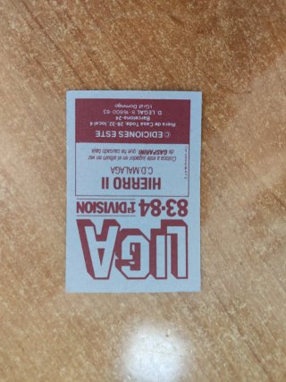 Lote 14 cromos Málaga Ed. Este 83-84