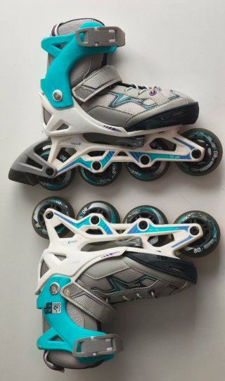 Pack Patines Línea Oxelo Fit 3 (29-32) Proteccione