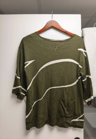 Jersey de punto con estampado
