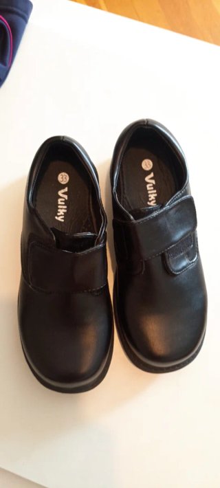 Zapatos Escolares Vulky Negros Talla 33