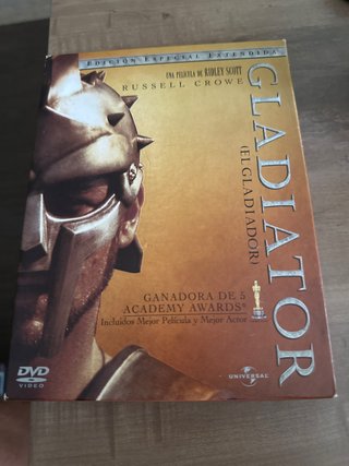 DVD Gladiator Edición Especial Extendida