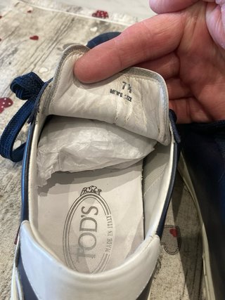 Sneakers basse da uomo n.41,5 (misura UK 7,5) TOD’