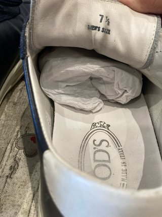 Sneakers basse da uomo n.41,5 (misura UK 7,5) TOD’
