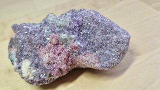 Espectacular Lepidolita Mineral Litio Turmalina