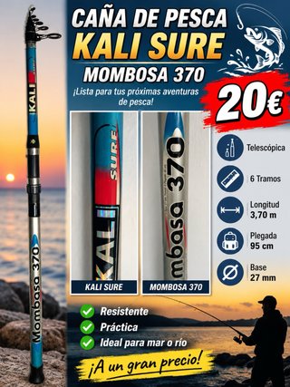 Caña de Pesca Kali Sure Mombasa 370