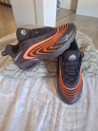 Nike Air Max Fire Zapatillas Negras Naranja
