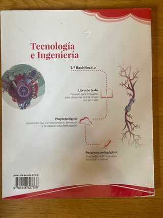 Pack tres libros bachillerato tecnológico