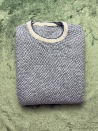Hackett London Jersey Lana y Cachemira Gris