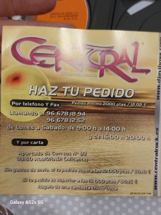 3 CDs Central Rock Compilation