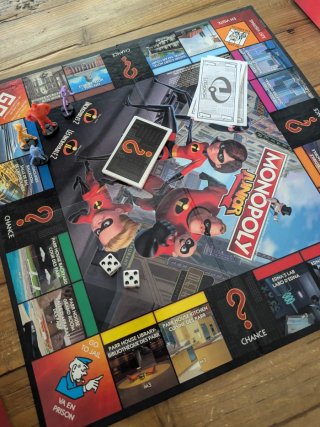 Monopoly Junior Los Increíbles 2 Hasbro