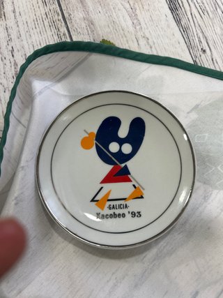 Platito Xacobeo '93 Galicia