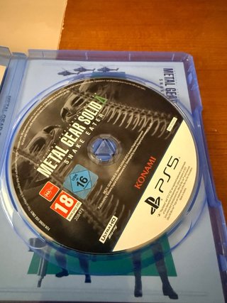Metal Gear Solid A PS5