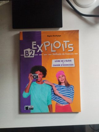 Exploits B2: livre + cahier ISBN: 9788468263106